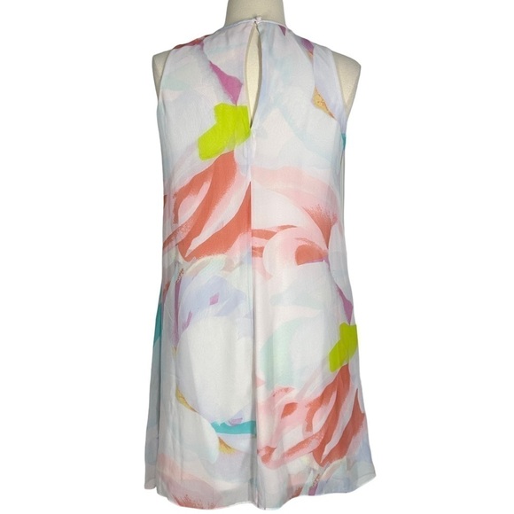 CALVIN KLEIN Watercolor Floral Shift Dress 6P - Picture 3 of 5